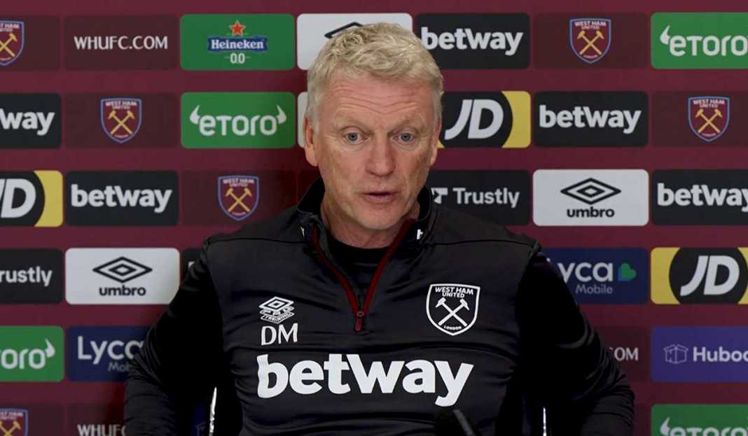 David Moyes dalam konferensi pers West Ham David Moyes Bicarakan Kontrak Jarrod Bowen, Peran Tomas Soucek, dan Ancaman Aston Villa