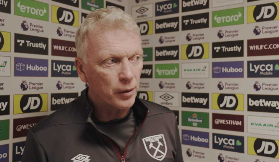 David Moyes dalam wawancara usai pertandingan David Moyes Cukup Puas Raih Satu Poin, Akui Newcastle United Sebagai Lawan Tangguh