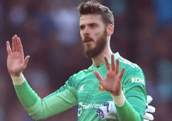 David de Gea ketika masih menjadi andalan Manchester United