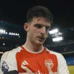 Declan Rice Sebut Gol Jarak Jauhnya ke Gawang Chelsea Terinspirasi dari David Beckham