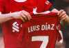 Kemenangan Liverpool Diwarnai Dukungan Bagi Luis Diaz