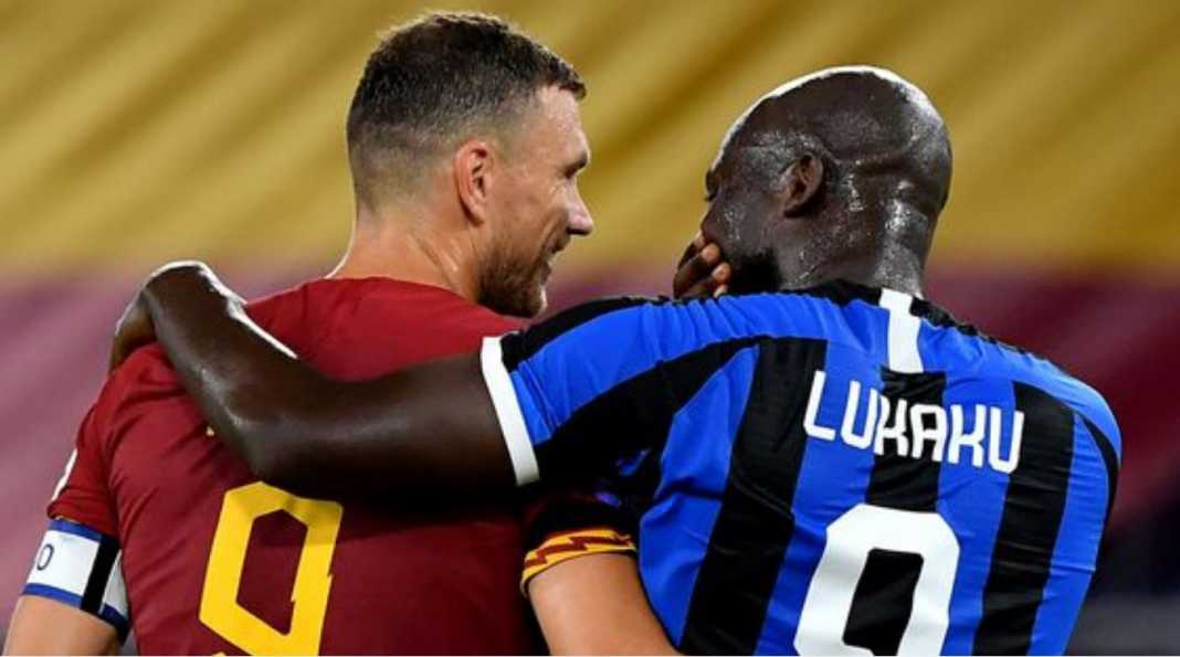 Dzeko Roma, Lukaku Inter Inter vs Roma, Laga Emosional Untuk Lukaku dan Mourinho