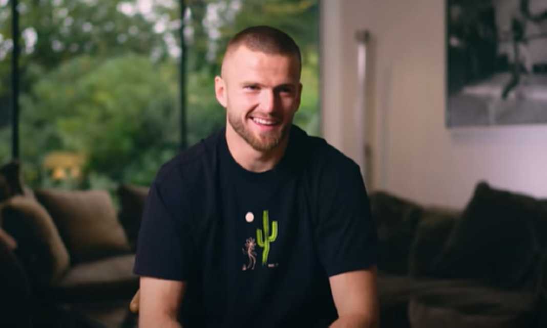 Eric Dier dalam sebuah wawancara Eric Dier dalam sebuah wawancara