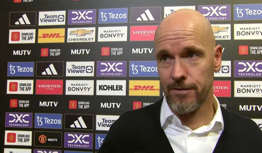 Erik ten Hag dalam wawancara usai pertandingan Erik ten Hag Bicarakan Kemenangan Dramatis Manchester United dan Gol Penyelamat Scott McTominay