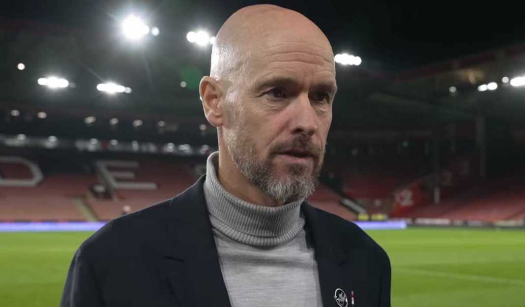 Erik ten hag dalam wawancara usai kemenangan Manchester United Erik ten Hag : Manchester United Persembahkan Kemenangan Untuk Mendiang Bobby Charlton
