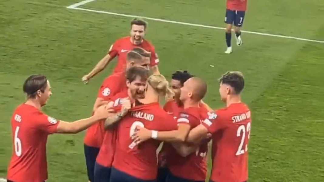 Erling Haaland Norwegia Doa Erling Haaland Malam Ini, Semoga Spanyol Kalah di Kualifikasi Piala Eropa