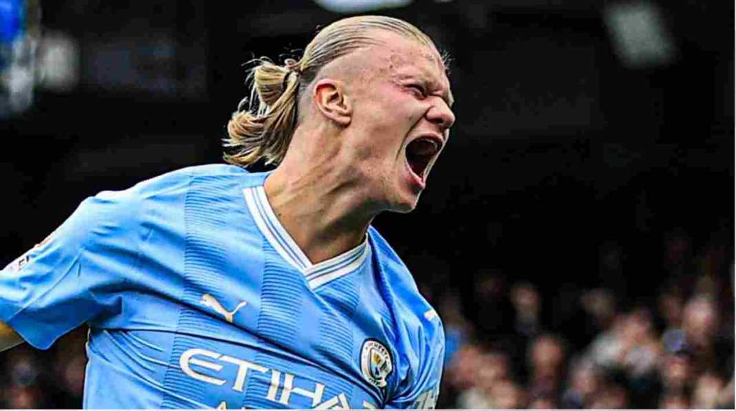Erling Haaland usai cetak gol ke gawang Brighton Hanya 2,5 Jam di Puncak Klasemen Liga Inggris, Liverpool Digusur The Skyblues