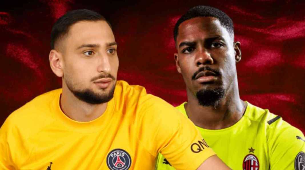 Gianluigi Donnarumma PSG, Mike Maignan Milan Kiper PSG Bekas Stopper Rossoneri, Penjaga Gawang Milan Mantan Les Parisiens