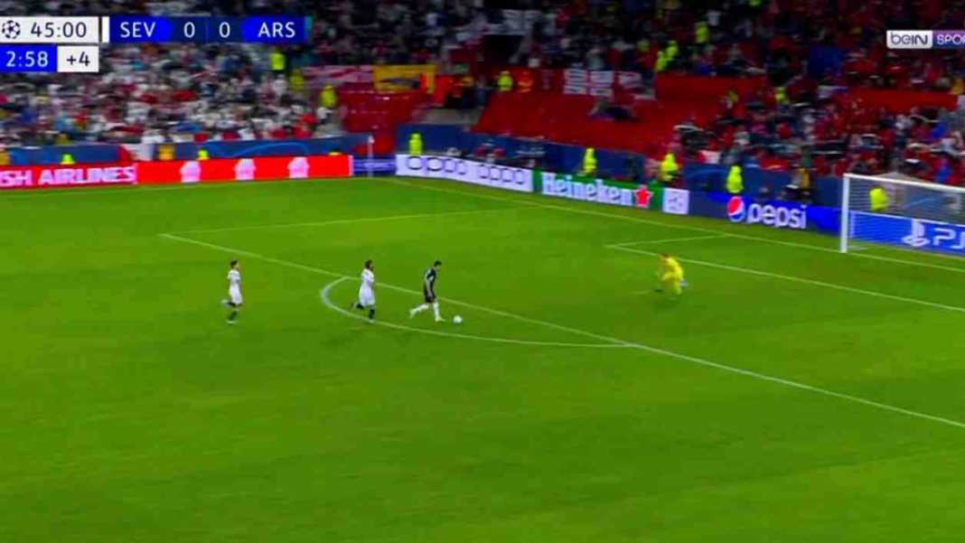 Gol Gabriel Martinelli ke gawang Sevilla Gol Arsenal ke Gawang Sevilla oleh Martinelli, Assist Jesus, Diawali Gabriel!