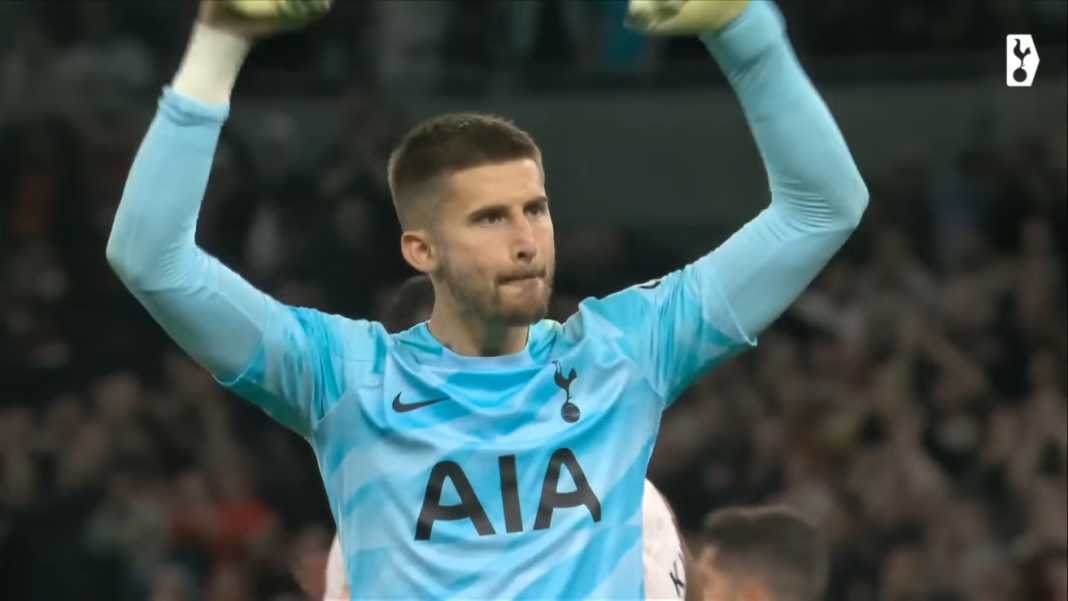 Guglielmo Vicario usai kemenangan Spurs atas Liverpool Tottenham Hotspur Berpotensi Kuasai Puncak Liga Inggris Selama 28 Hari ke Depan!