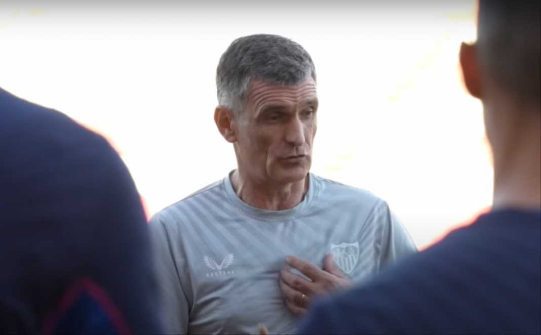 Jose Luis Mendilibar Saat Masih Melatih Sevilla