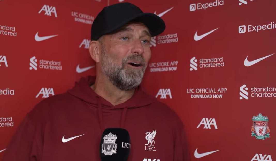 Jurgen Klopp dalam wawancara dengan LFCTV Jurgen Klopp Bicarakan Gol Mohamed Salah, Penarikan Ibrahima Konate dan Kemenangan Derby Merseyside