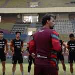 Latihan Persis Solo Jelang Laga di Kandang Persikabo 1973
