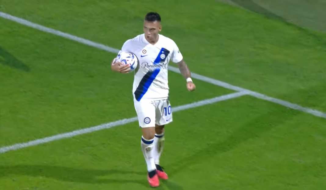Lautaro Martinez rayakan gol ke gawang Salernitana Inter Milan Bakal Diuji Pertahanan Solid Bologna Dengan Empat Clean Sheet Beruntun