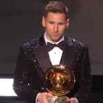 Lionel Messi Salip Empat Negara Sekaligus Saat Menangi Ballon d'Or Kedelapan