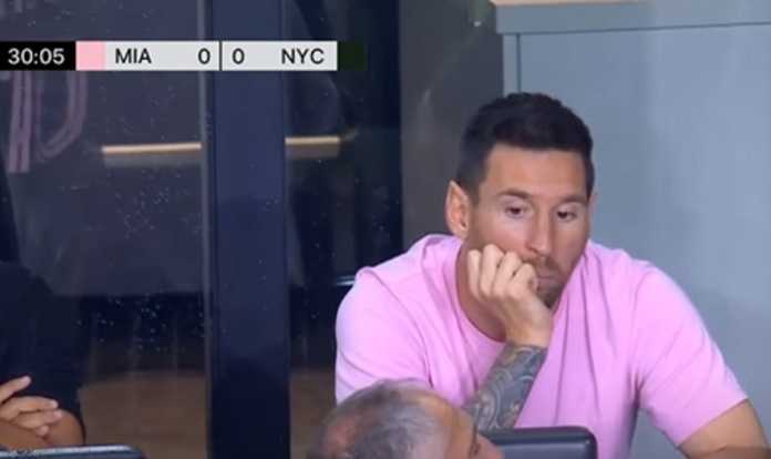 Lionel Messi di laga Inter Miami vc NYCFC