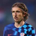 Luka Modric dalam aksinya bersama Timnas Kroasia