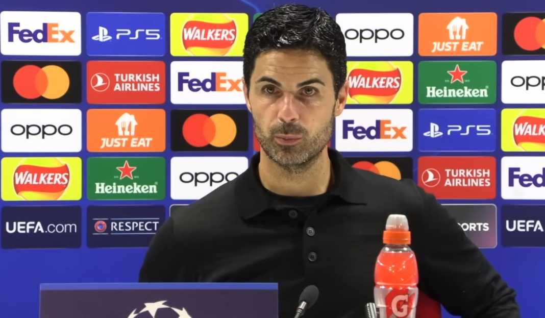 Mikel Arteta dalam konferens pers Liga Champions Tentang VAR, Thomas Partey, dan RC Lens: Mikel Arteta Bicarakan Persiapan Arsenal