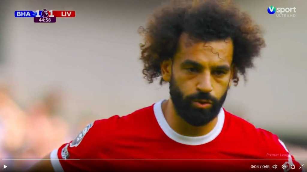 Sia-sia Dua Gol Mo Salah Dalam 5 Menit, Liverpool Gagal Menang di Amex Stadium