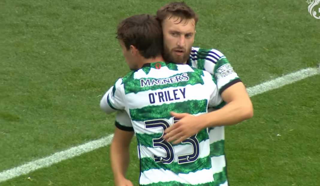 O'riley rayakan kemenangan Celtic Prediksi Celtic vs Lazio : The Bhoys Cari Kemenangan Pertama dari 10 Laga Liga Champions