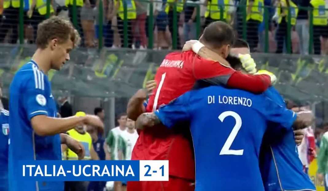 Para pemain Itala rayakan kemenangan atas Ukraina Prediksi Italia vs Malta di Kualifikasi Euro 2024, Azzurri Terkendala Banyak Pemain Absen
