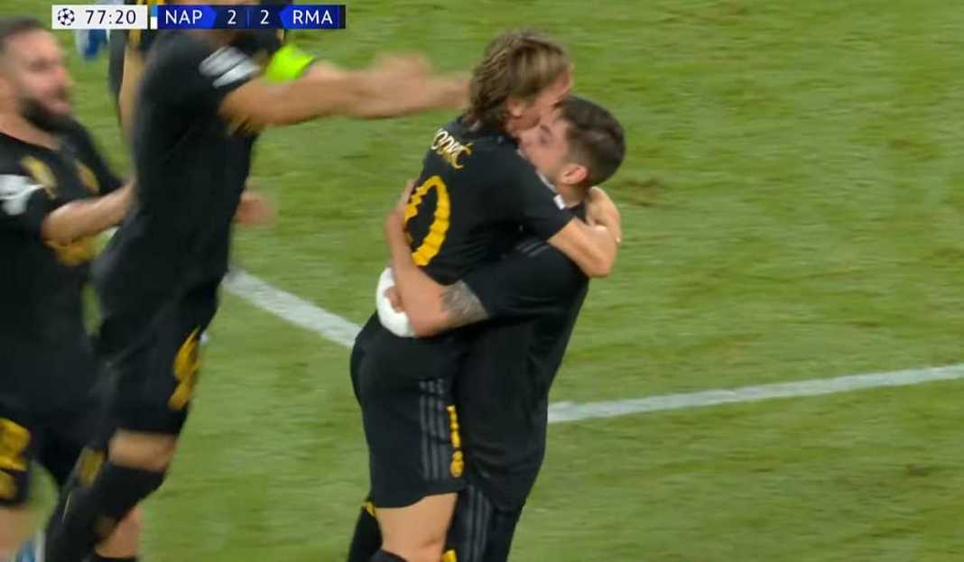 Para pemain Madrid rayakan gol Fede Valverde Prediksi Braga vs Real Madrid, Tekad Los Blancos Pertahankan Rekor Sempurna di Grup C