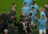Pemain Manchester City Erling Haaland terlibat perselisihan dengan staf Arsenal