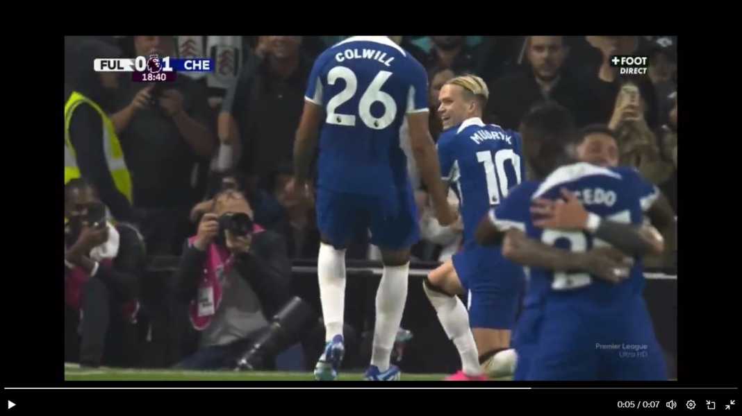 Perayaan Gol Mykhailo Mudryk Chelsea Raih 3 Poin, Mykhailo Mudryk Cetak Gol Pertamanya, Tapi Kemudian Cedera