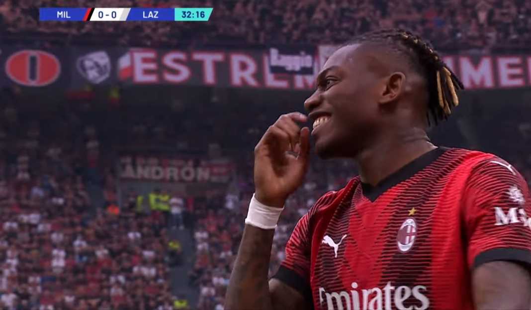 Rafael Leao di laga kontra Lazio Usaha Genoa Hentikan Laju AC Milan Terganggu Cedera Striker Andalan Matteo Retegui