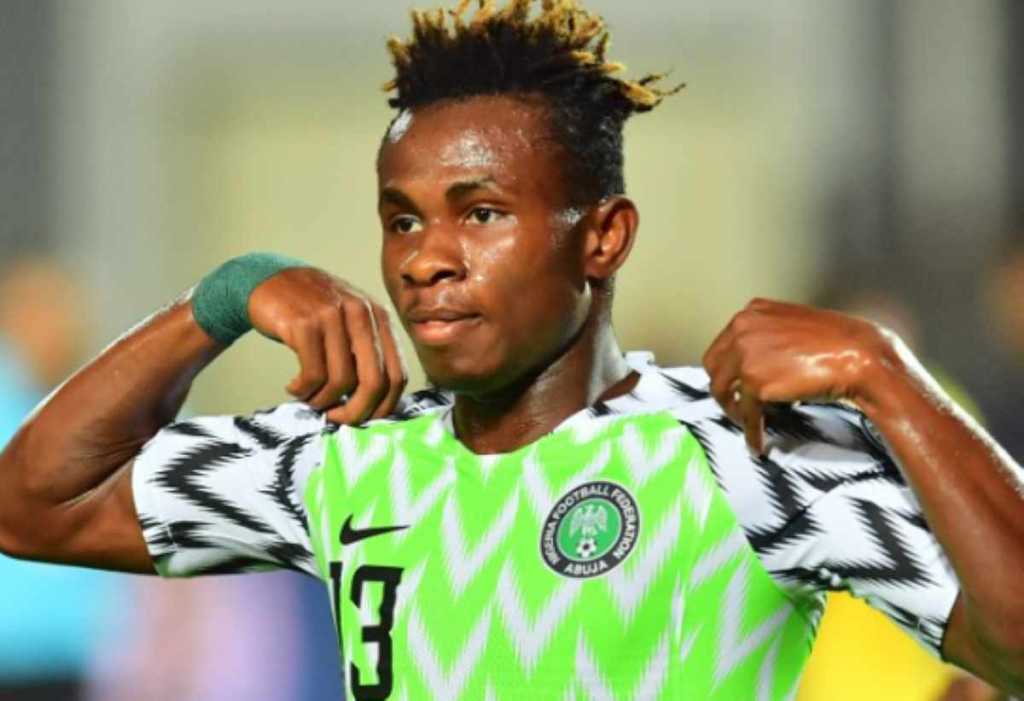 Samuel Chukwueze saat beraksi di Timnas Nigeria