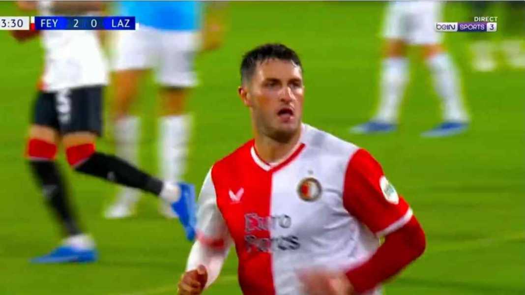 Santiago Gimenez meryakan gol ketiga Feyenoord Pemain Kartu Merah di Final Musim Lalu, Cetak 2 Dari 3 Gol Feyenoord