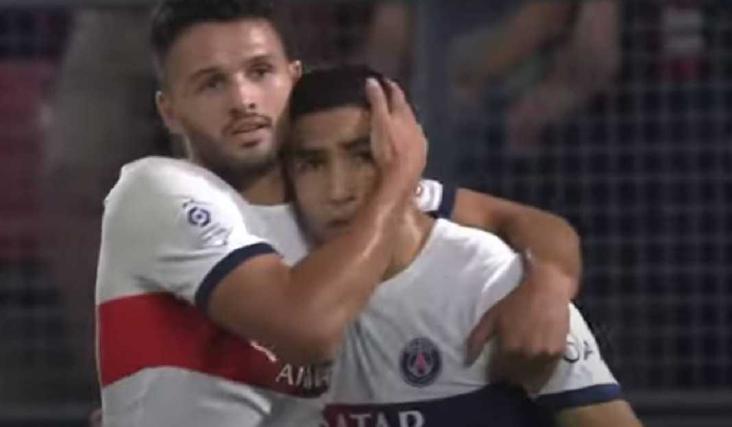 Selebrasi Gol Pemain PSG Lawan Rennes Luis Enrique Akui PSG Tak Mudah Menang di Kandang Rennes
