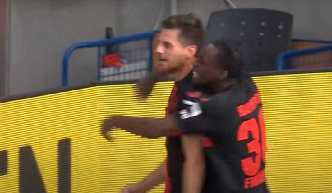 Selebrasi Pemain Bayer Leverkusen Lawan Mainz Granit Xhaka Ungkap Mengapa Bayer Leverkusen Pantas Menang Kontra Mainz