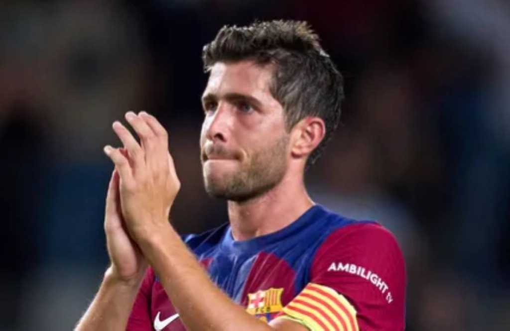 Sergi Roberto dalam sebuah laga yang dilakoni Barcelona