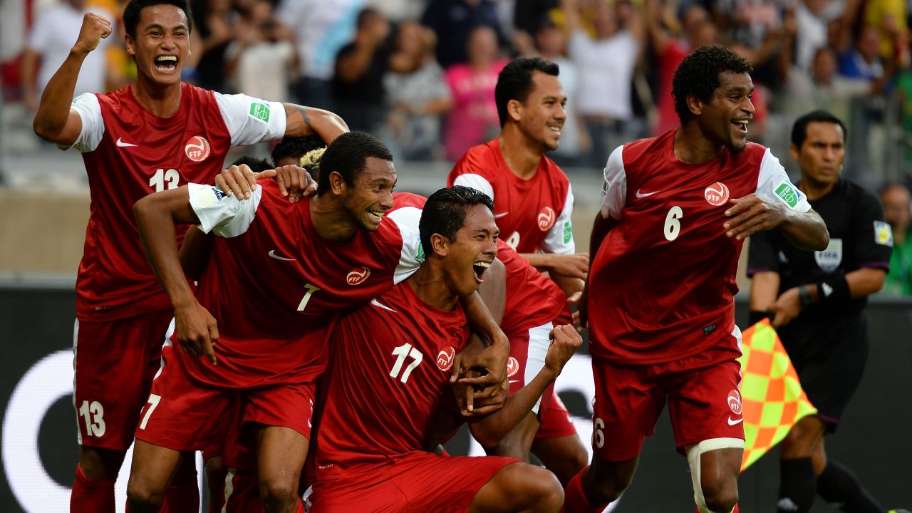 Tahiti Cetak Gol vs Nigeria di Piala Konfederasi 2013