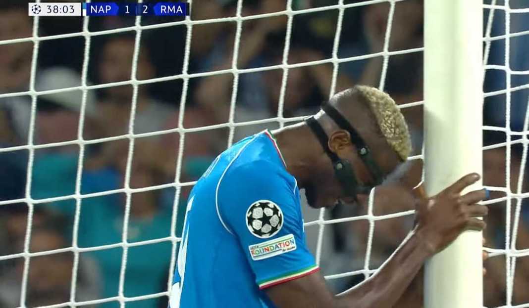 Victor Osimhen usai sundulannya diselamatkan Kepa Prediksi Union Berlin vs Napoli, Partenopei Siap Beri Tim Jerman Kekalahan Kesembilan Beruntun