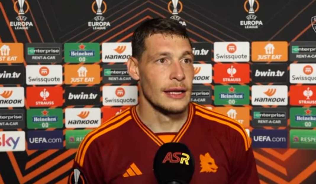 Wawancara Andrea belotti Usai Roma Bungkam Servette Andrea Belotti Beri Sindiran Usai AS Roma Menang di Matchday 2 Liga Europa