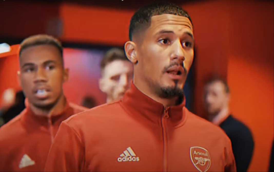 William Saliba jelang pertandingan