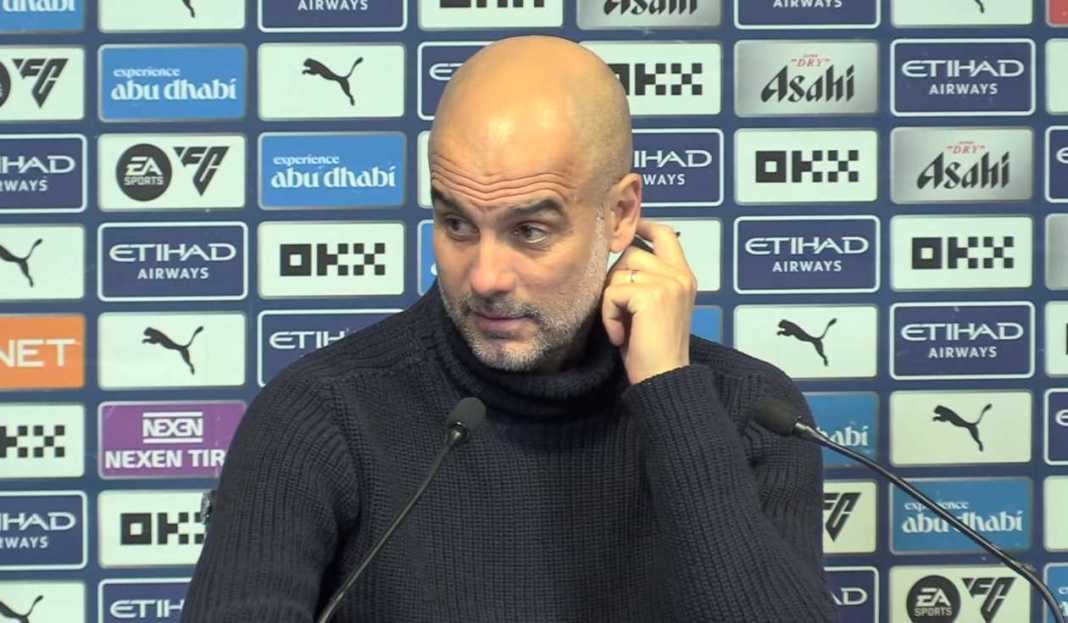 Pep Guardiola puas dengan performa Manchester City Pep Guardiola puas dengan performa Manchester City