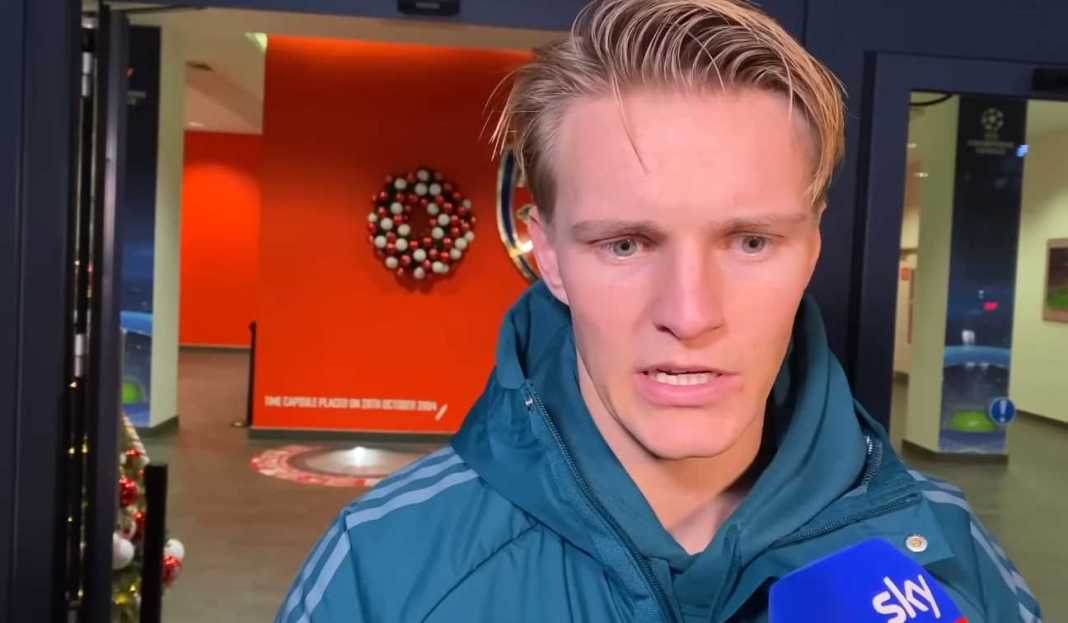 Martin Odegaard bangga dengan kemenangan Arsenal