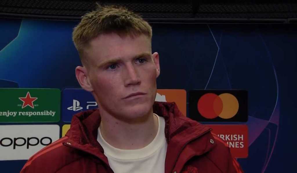 Scott McTominay kecewa Manchester United gagal menang