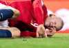 Erling Haaland kesakitan dalam sebuah insiden cedera bersama timnas Norwegia