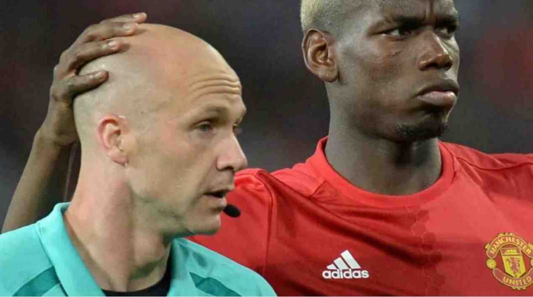 Anthony Taylor, Paul Pogba Bikin Blunder, Wasit Anthony Taylor Didegradasi ke Divisi Kedua Inggris