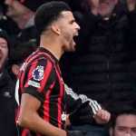 Bournemouth Kemenangan Kedua di Liga Inggris Berkat Dua Gol Solanke