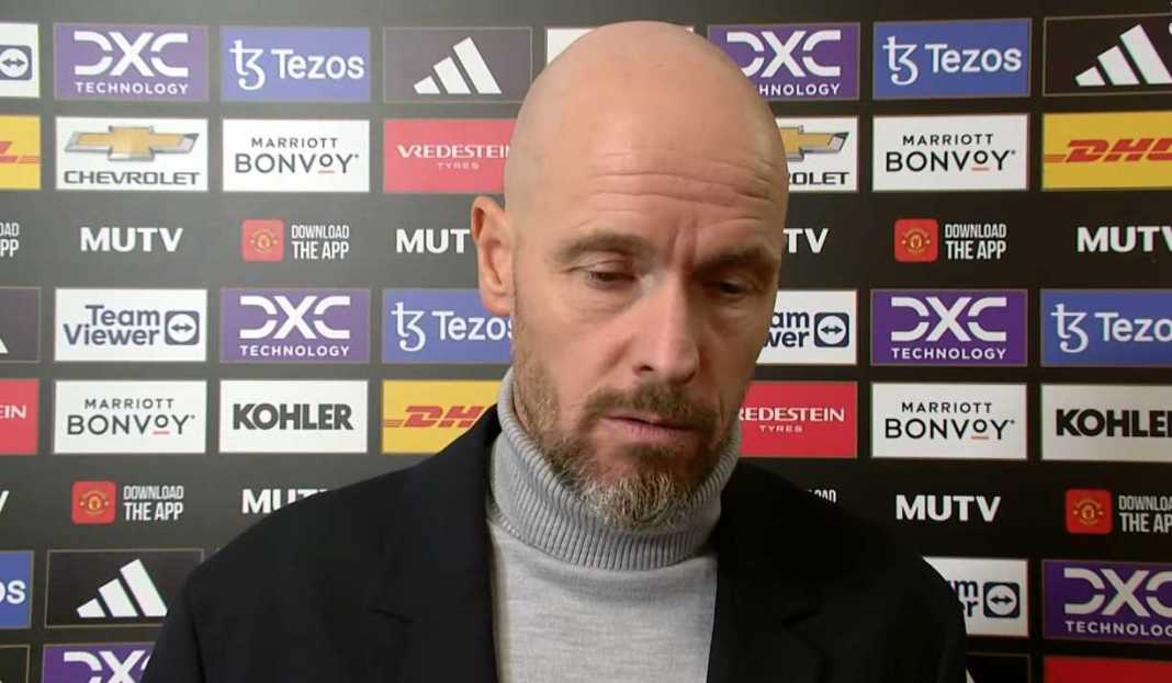 Erik ten Hag dalam wawancara usai pertandingan Erik ten Hag : Manchester United Dalam Posisi Buruk, Tapi Saya Seorang Pejuang!