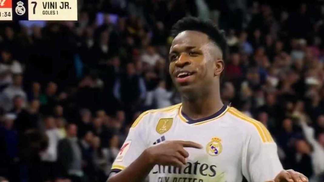 Gol Vinicius Junior kontra Valencia Real Madrid Balaskan Kekalahan Terakhir Kontra Los Che, Vinicius 2 Gol