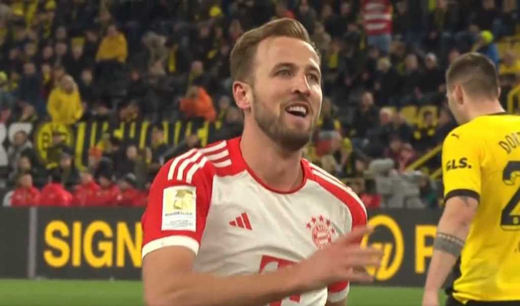 Harry Kane cetak hattrick di laga Borussia Dortmund vs Bayern Munchen di kompetisi Liga Jerman