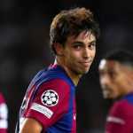 Joao Felix dalam sebuah pertandingan Barcelona
