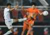 Kei Hirose dalam aksinya untuk Borneo FC saat menjamu Persik Kediri