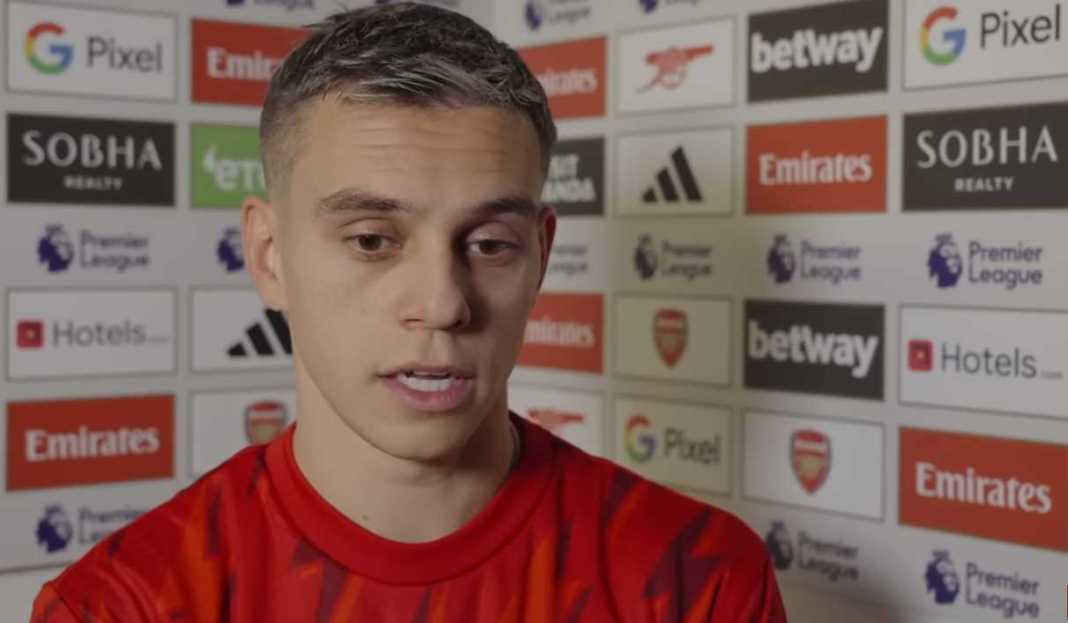 Leandro Trossard dalam wawancara usai pertandingan Leandro Trossard Puas Bantu Ketiga Gol Kemenangan Arsenal Meski Harus Alami Cedera